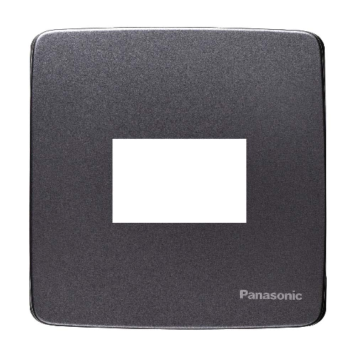 Mặt vuông dùng cho 1 thiết bị Panasonic  WMT7811MYH-VN, màu xám ánh kim