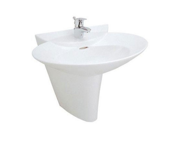 Chậu rửa lavabo chân lửng Toto LHT908C