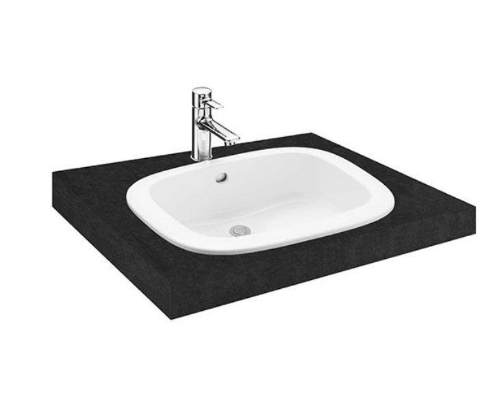 Chậu rửa lavabo đặt dương vành Toto L763