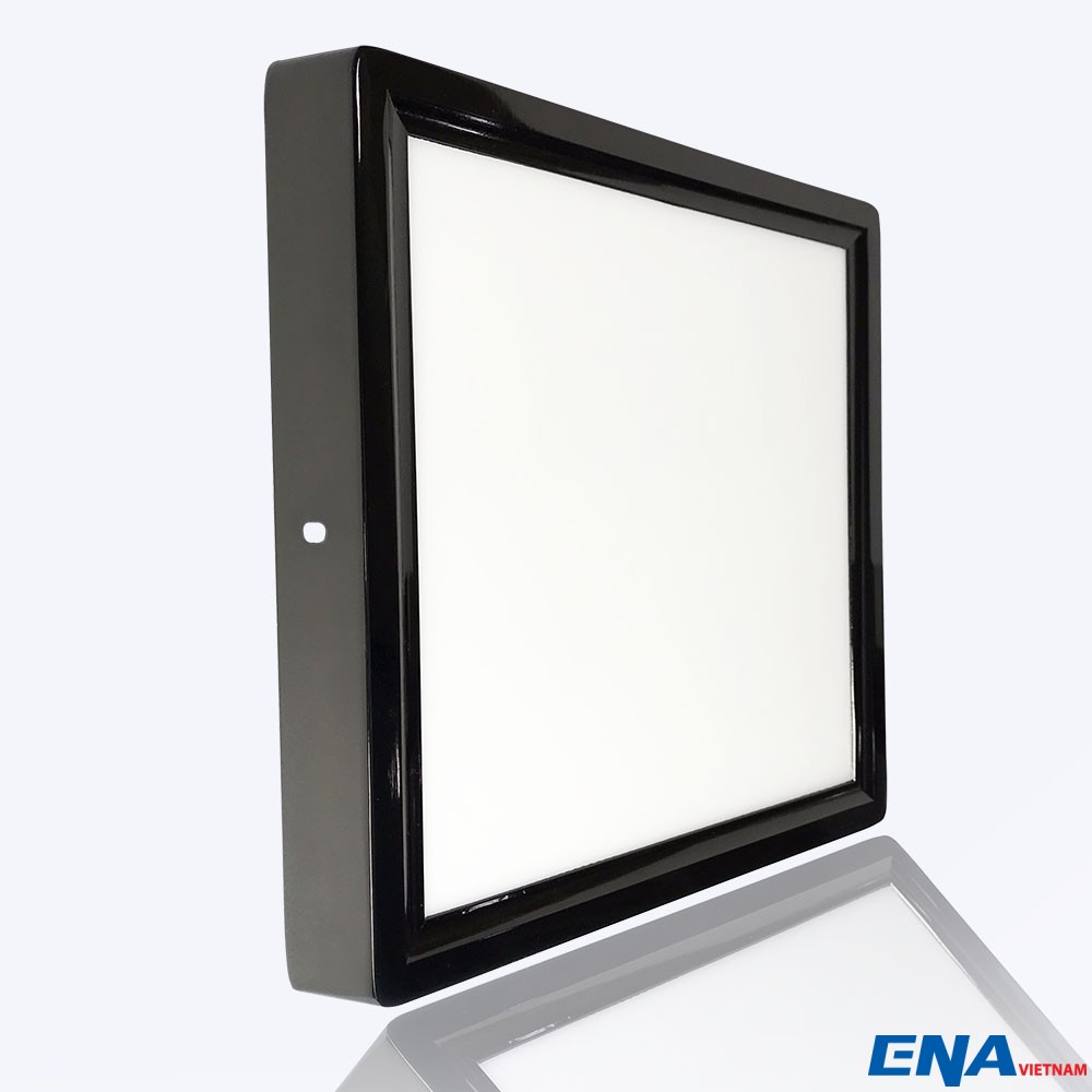 Đèn led ốp trần đen 12W ☐170 OF series ENA OVF12-170/SE3, 3 màu ánh sáng