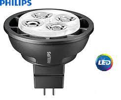 Bóng Master Led 4W 2700/3000K 12V MR16 24/36D K Dim, ánh sáng vàng, 10 bóng/thùng