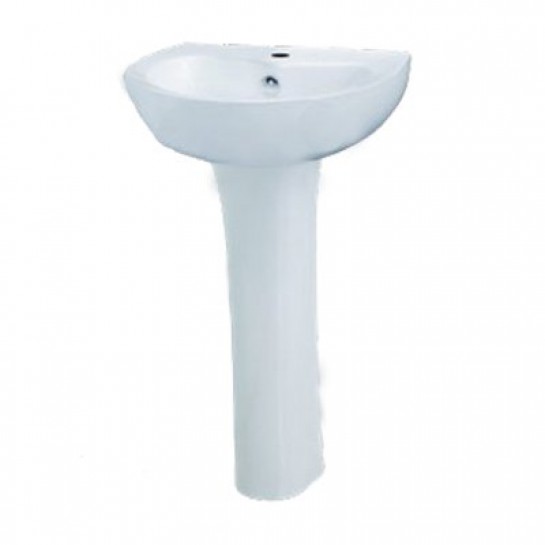 Chậu lavabo treo tường Caesar L2150+P2445