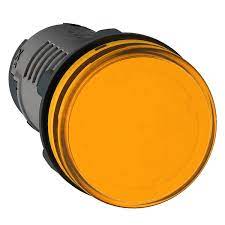 Đèn báo Ø 22, điện áp 220V DC Schneider XA2EVMD5LC, màu cam