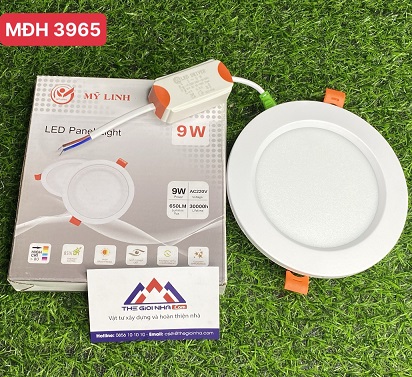 Đèn Led âm trần loại tròn 9W DW-LH0021A Mỹ Linh