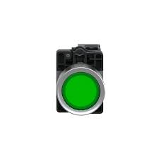 Nút nhấn nhả có đèn báo Ø 22, 220V AC Schneider XA2EW33M1, màu xanh lá