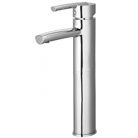 Vòi lavabo nóng lạnh cổ cao Caesar B541CU, bộ xả nhấn