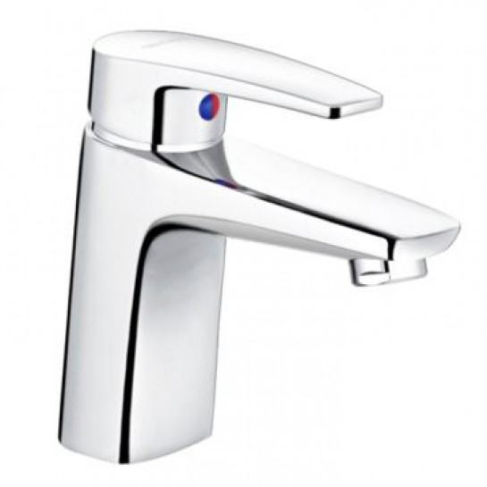 Vòi lavabo nóng lạnh Caesar B390CU, bộ xả nhấn