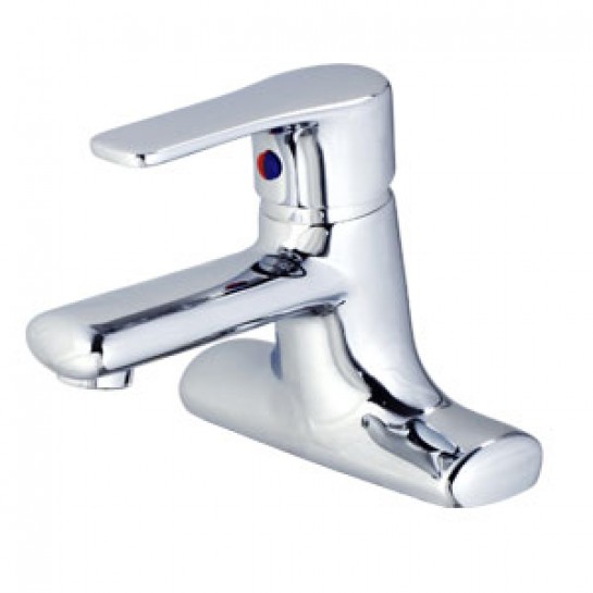 Vòi lavabo nóng lạnh Caesar B432CP, bộ xả ty