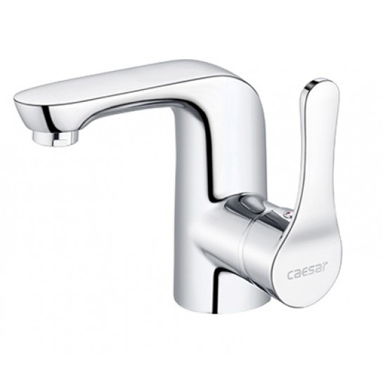 Vòi lavabo nóng lạnh Caesar B740CU, bộ xả nhấn