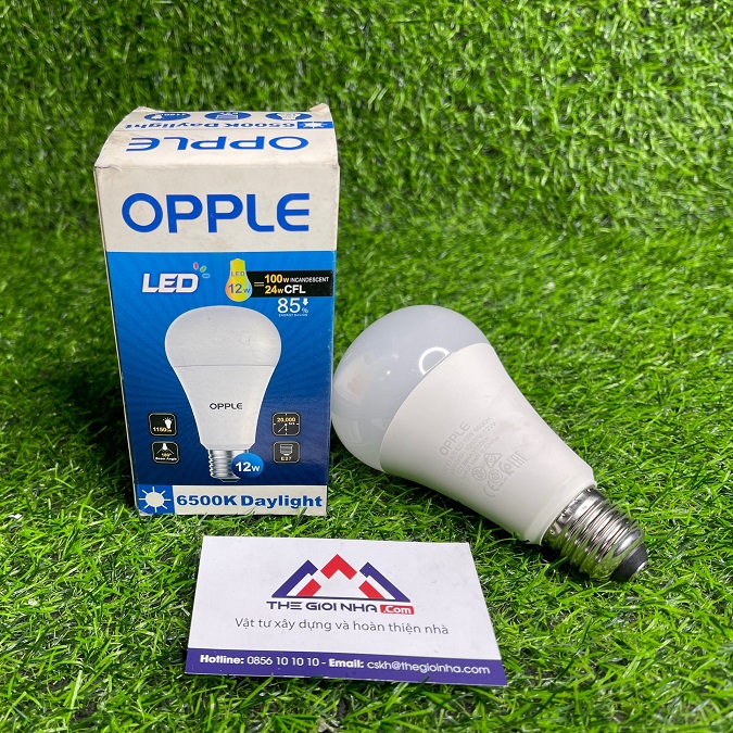 Đèn led Bulb opple E27 12W ánh sáng trắng