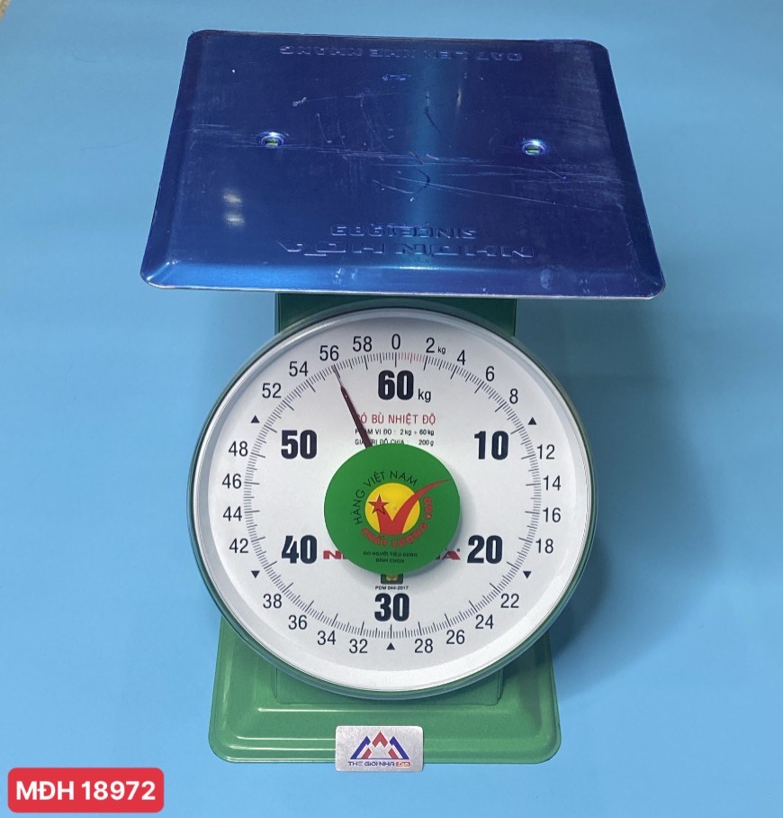 Cân đồng hồ lò xo Nhơn Hòa 60kg CĐH-60