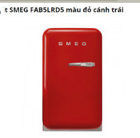 Tủ Lạnh Mini SMEG 34L - FAB5, FAB5LRD5, màu đỏ