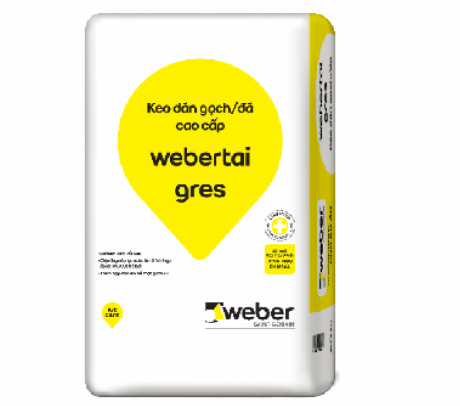 Keo dán gạch chồng gạch, hồ bơi dưới nước Weber Webertai Gres