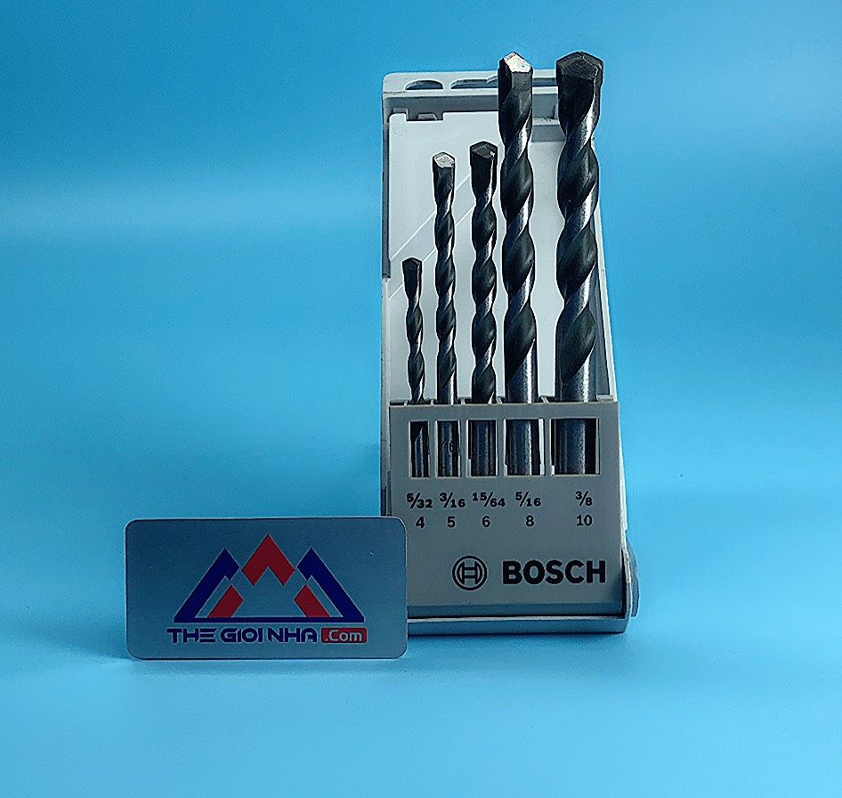 Bộ 5 mũi khoan đa năng BOCSH 2608680798, 4mm-10mm