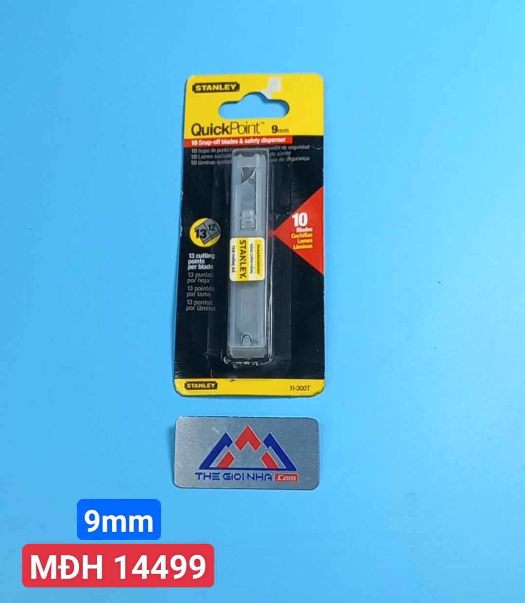 Lưỡi dao rọc 9mm Stanley 11-300T