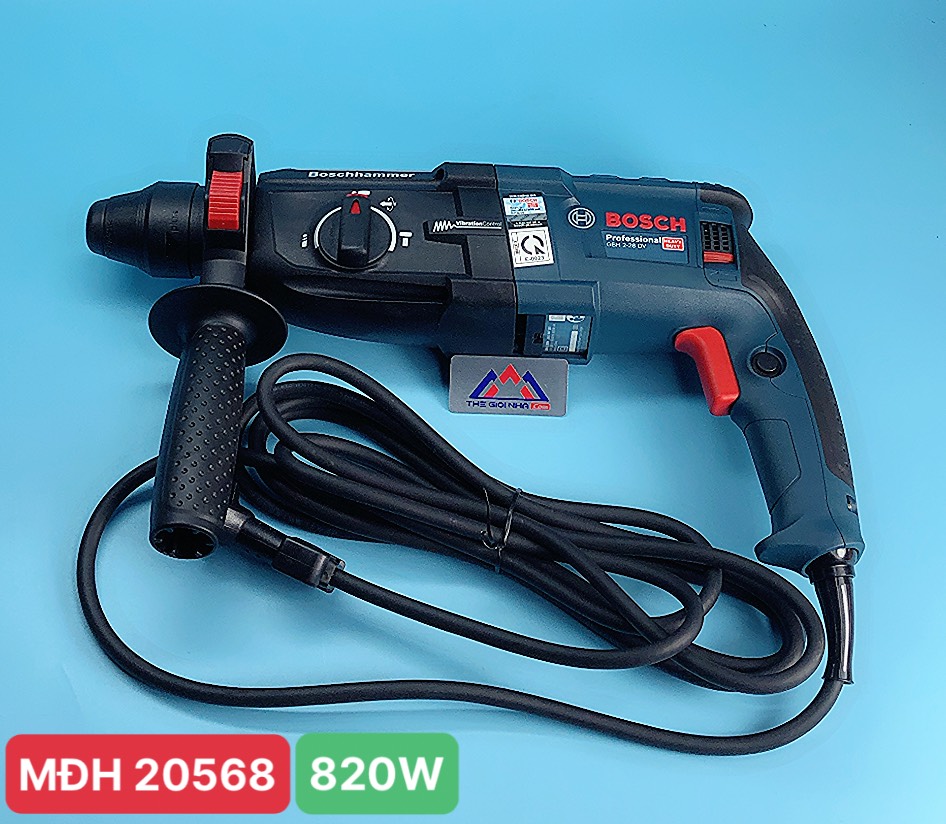 Máy khoan búa Bosch GBH 2-28 DV 820W