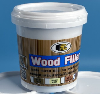 Bột Trét Gỗ Wood Filler Bosny Teak 0,5kg 12 hộp/ thùng