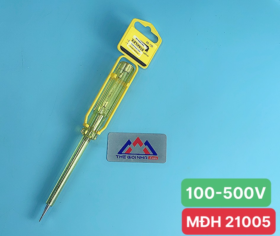 Bút thử điện 100-500V STANLEY 66-120