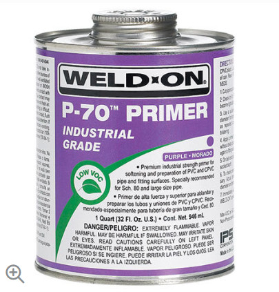 Keo rửa Weld-on P-70 Primer, màu xám loại 946ml