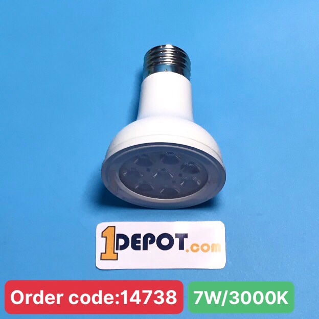 Đèn PAR20-7W SMD  LED E27  3000K