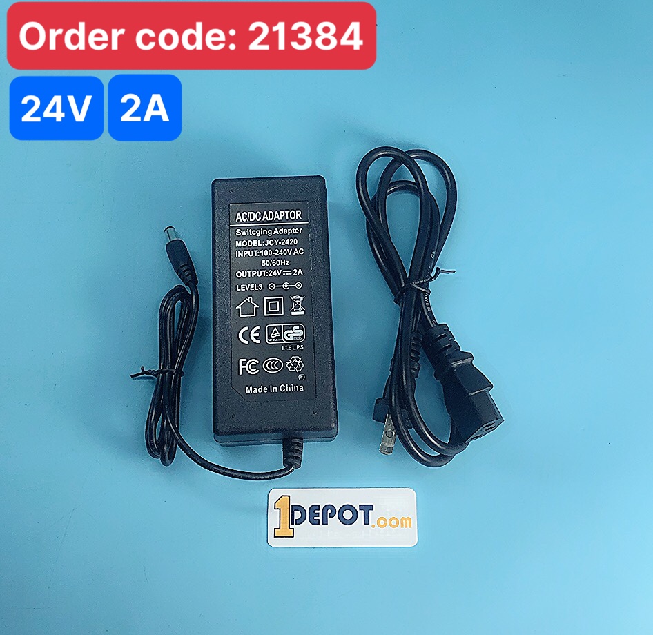 Nguồn adapter ATS030-A240, 24V - 2A