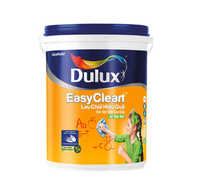Sơn Dulux 30GY 88/014 (15 lit- màu trắng sứ), bề mặt mờ - Easy Clean Lau chùi Hiệu Quả – (White on White) thùng 15L