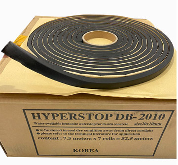 Thanh trương nở Hyperstop DB 2010 20mm x 10mm x 7,5m thùng 7 cuộn ( mỗi cuộn 7,5m)