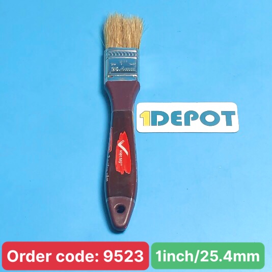Cọ quét sơn Việt Mỹ cán nâu 1 inch (25.4mm)