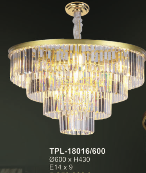 Đèn chùm Andora TPL-18016/600 Ø600*H430, E14x9