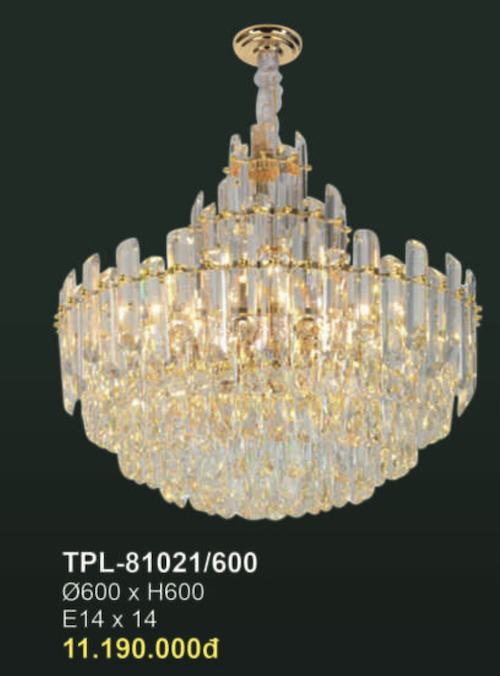 Đèn chùm Andora TPL-81021/600 Ø600*H600, E14x14