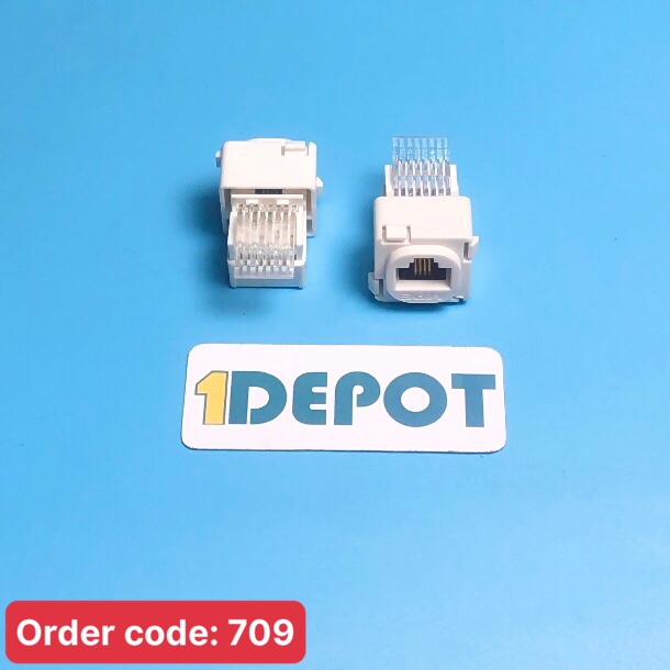 Ổ cắm điện thoại 4 dây mpe a30rj64