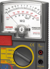 Đồng hồ đo điện trở cách điện Megaohm SANWA PDM509S