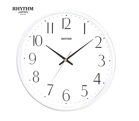 Đồng hồ Rhythm CMG817NR03 Kt 32x 4.8cm, vỏ nhựa, dùng Pin.