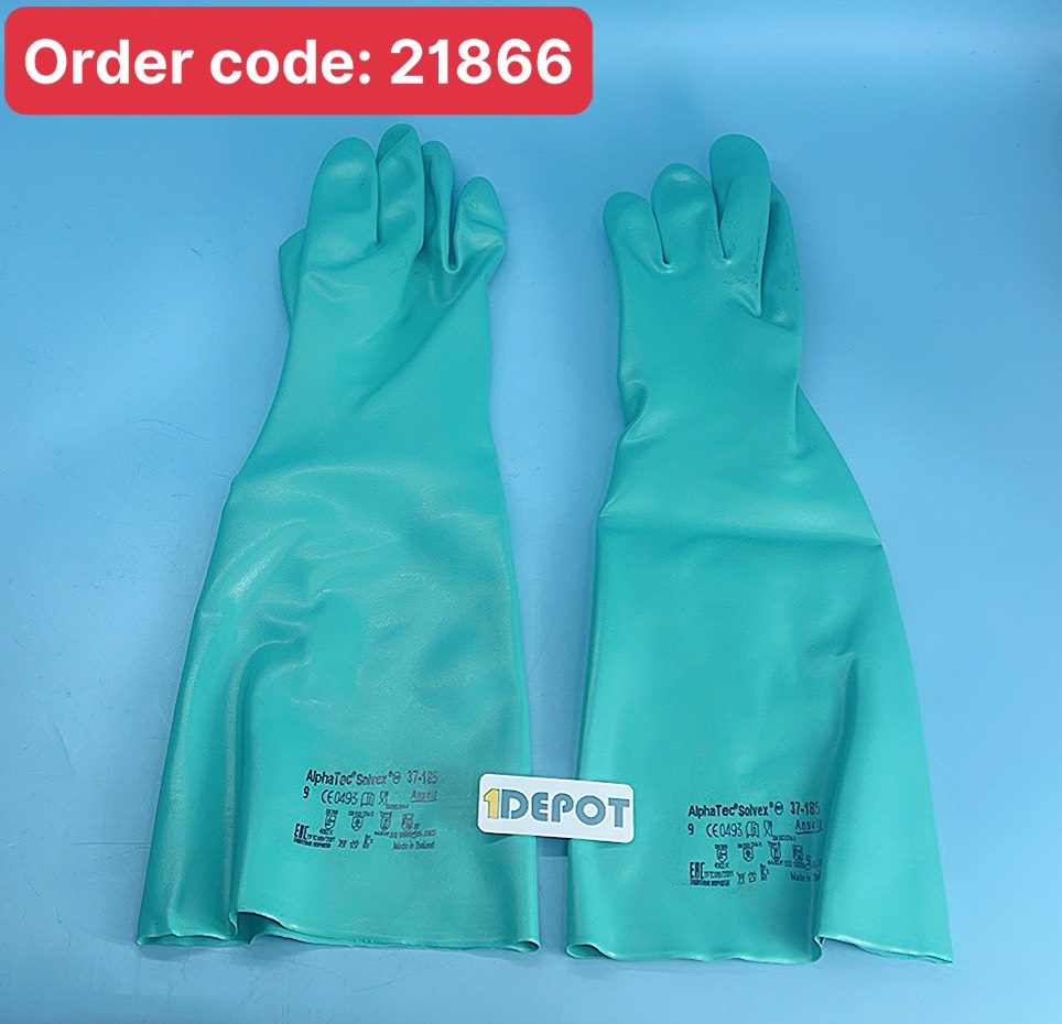 Găng tay chống hóa chất ANSELL 37-185 dài 45CM size 9