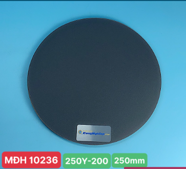 Giấy mài mẫu có keo dính Herzog 250Y-220, đường kính 250mm, độ mịn grit #220, 1 hộp/100pc
