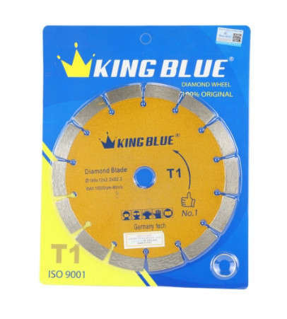 Lưỡi Cắt Đá Granite King Blue T1-180x2.2x12R