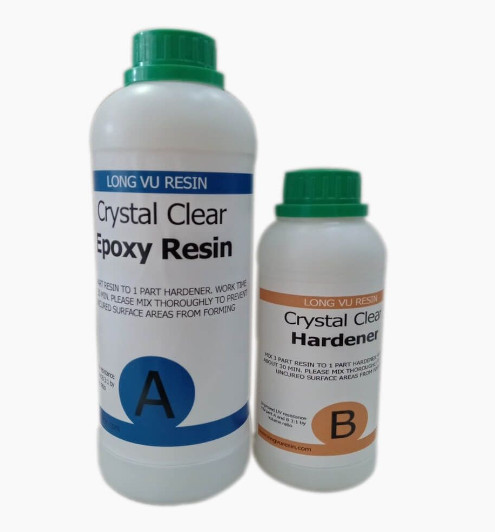 Keo Epoxy Resin LRAB312 A&B 1kg (chai A:750G - chai B: 250G)