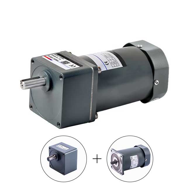 Motor giảm tốc mini 200W 1 Pha 220V Wanshsin 100YT200DV22