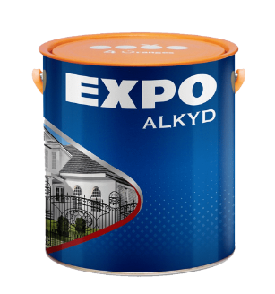 Sơn dầu Expo alkyd màu xám 940 Banff blue, 650ml