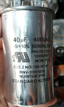 Tụ nhôm 40uf 400v