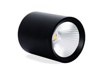 Đèn ống bơ 15W Kingled OBR-15SS ánh sáng trung tính , vỏ đen Ø90*100 mm