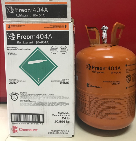 Gas lạnh điều hòa R404A Chemours Freon USA, bình 10.89kg