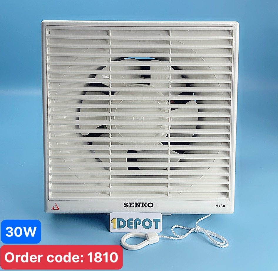 Quạt Hút Gắn Tường 2 chiều 30W SENKO H150