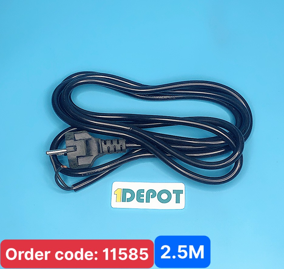 Dây nguồn 2000W dài 2,5m Anton DN2