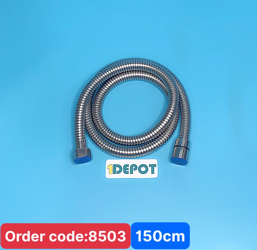 Dây sen mạ 150cm ốc DÀI, túi Hoa Luco DS-06