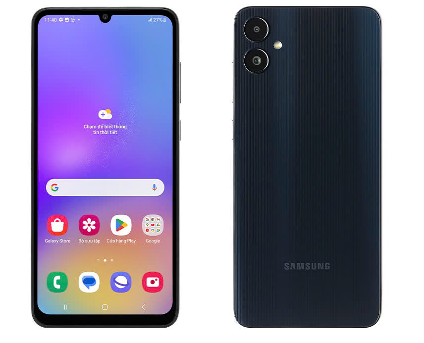 Điện thoại Samsung Galaxy A05 4GB/128GB màu đen