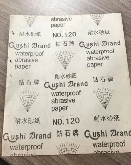 Giấy nhám GUSHI BRAND P120