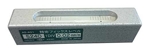 Nivo cân máy 100mm Obishi AS401, độ nhạy 0.02mm/m