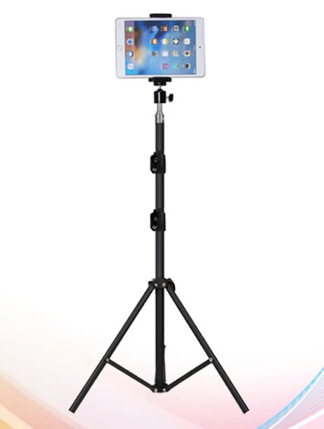 Chân Đỡ iPad 3 Chân Tripod Stand Đa Năng Dùng Cho Máy Tính Bảng, Điện Thoại