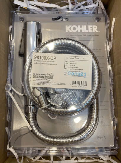 Vòi xịt Kohler Cuff K-98100X-CP